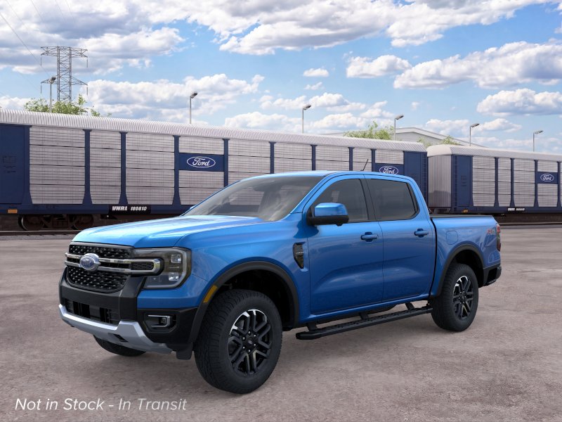 Blue Metallic 2026 Ford Ranger Pickup Truck Four-Wheel Drive Automatic