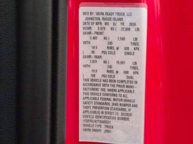 new 2026 Ford Super Duty F-600 DRW car, priced at $88,800