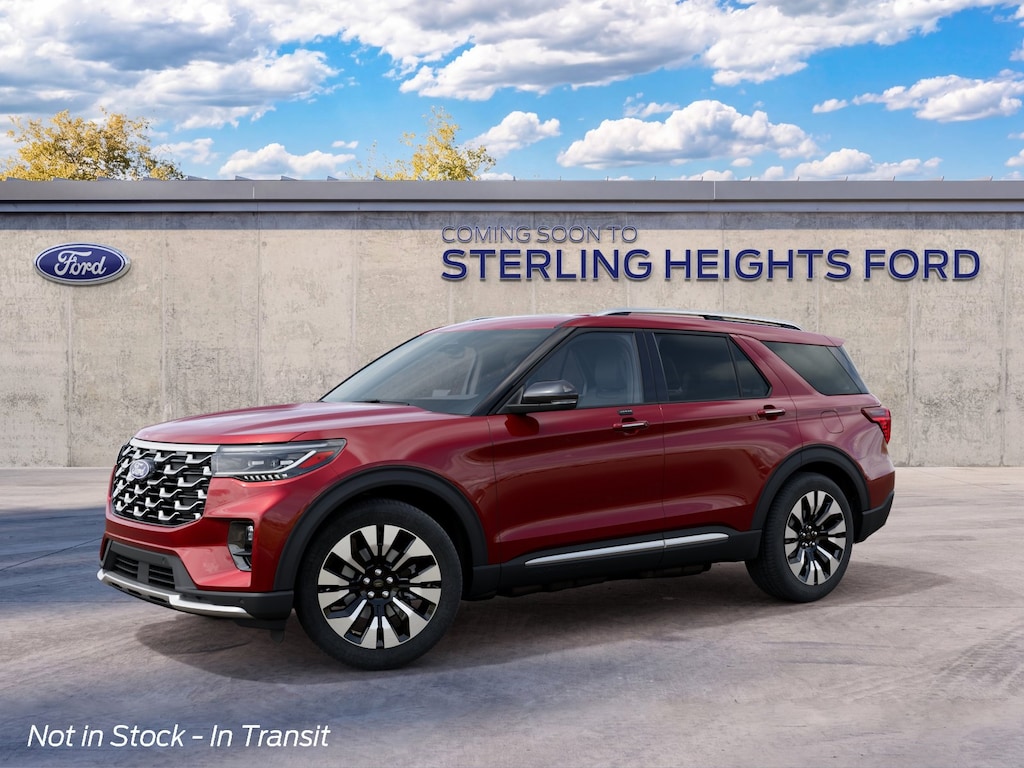 New 2027 Ford Explorer Platinum SUV
