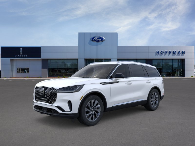 Pristine White Tri-Coat 2026 Lincoln Aviator Premiere AWD SUV / Crossover All-Wheel Drive Automatic