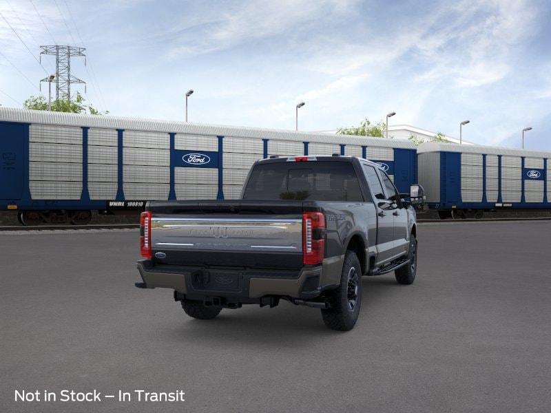 2026 Ford F-250 Pickup F-250&reg; King Ranch&reg; Agate Black Metallic at Town & Country Ford