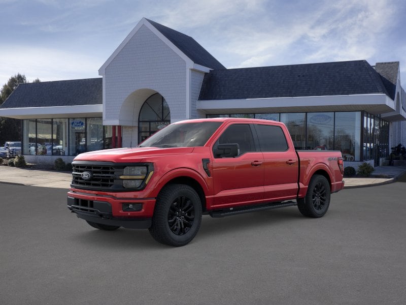 Ruby Red Metallic Tinted Clearcoat 2026 Ford F-150 XLT SuperCrew 4WD Pickup Truck Four-Wheel Drive Automatic