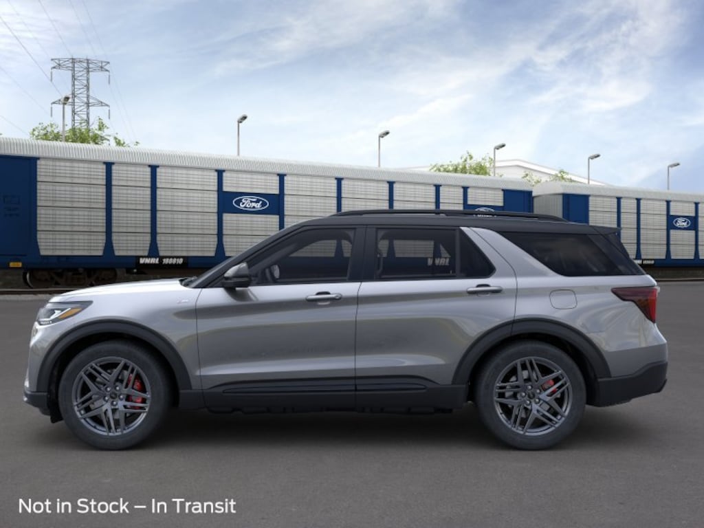 New 2025 Ford Explorer SUV Carbonized Gray Metallic For Sale in West Chester PA VIN