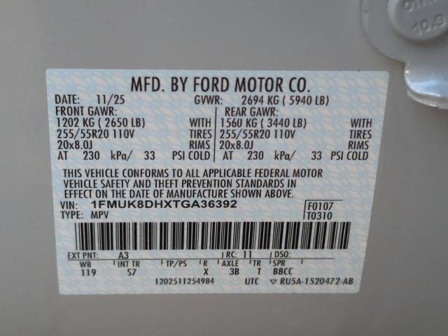 new 2026 Ford Explorer car, priced at $47,408