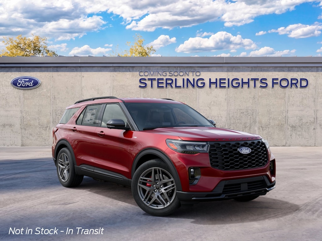 New 2027 Ford Explorer ST-Line SUV