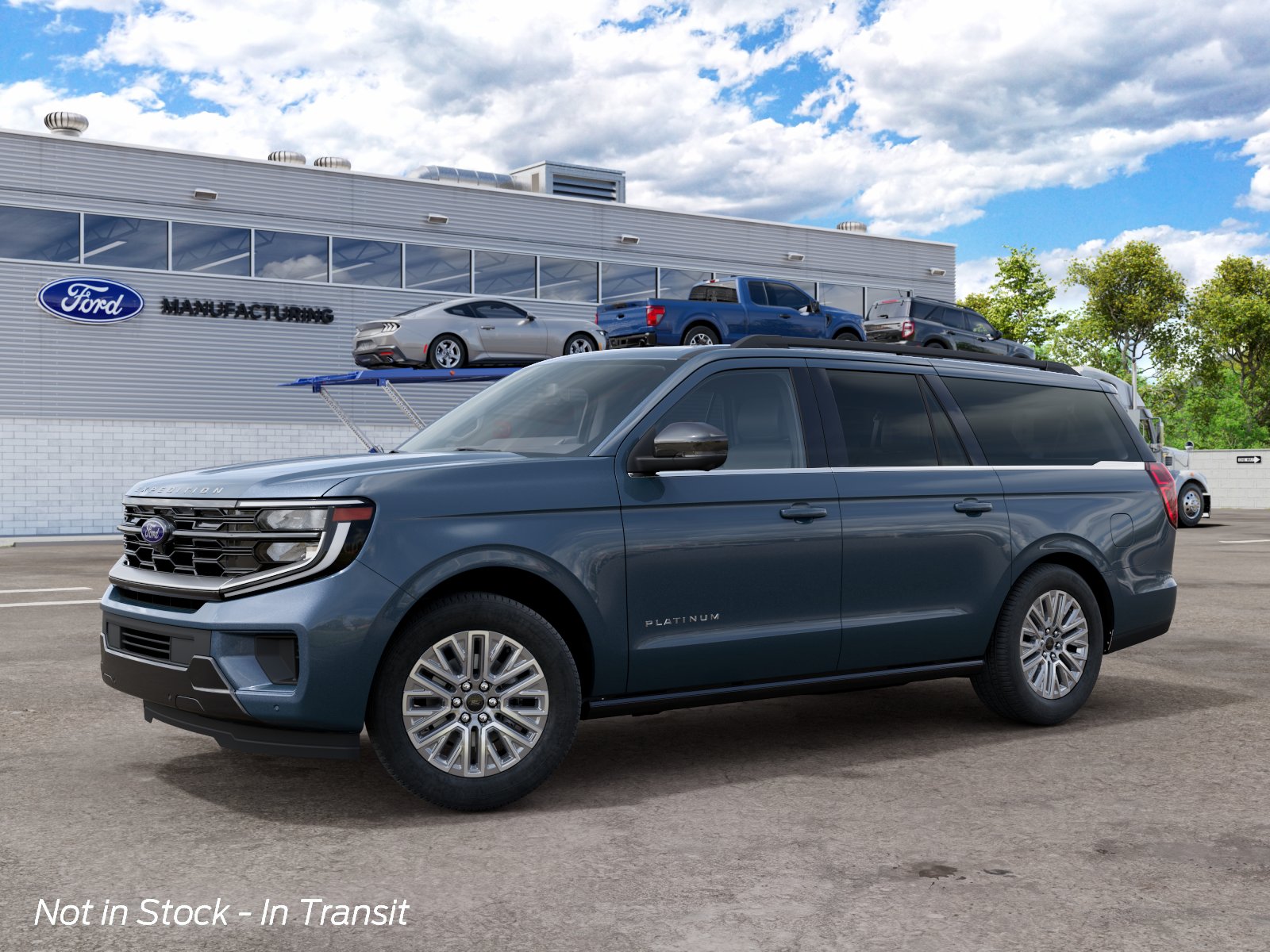Blue Metallic 2027 Ford Expedition SUV / Crossover Four-Wheel Drive Automatic