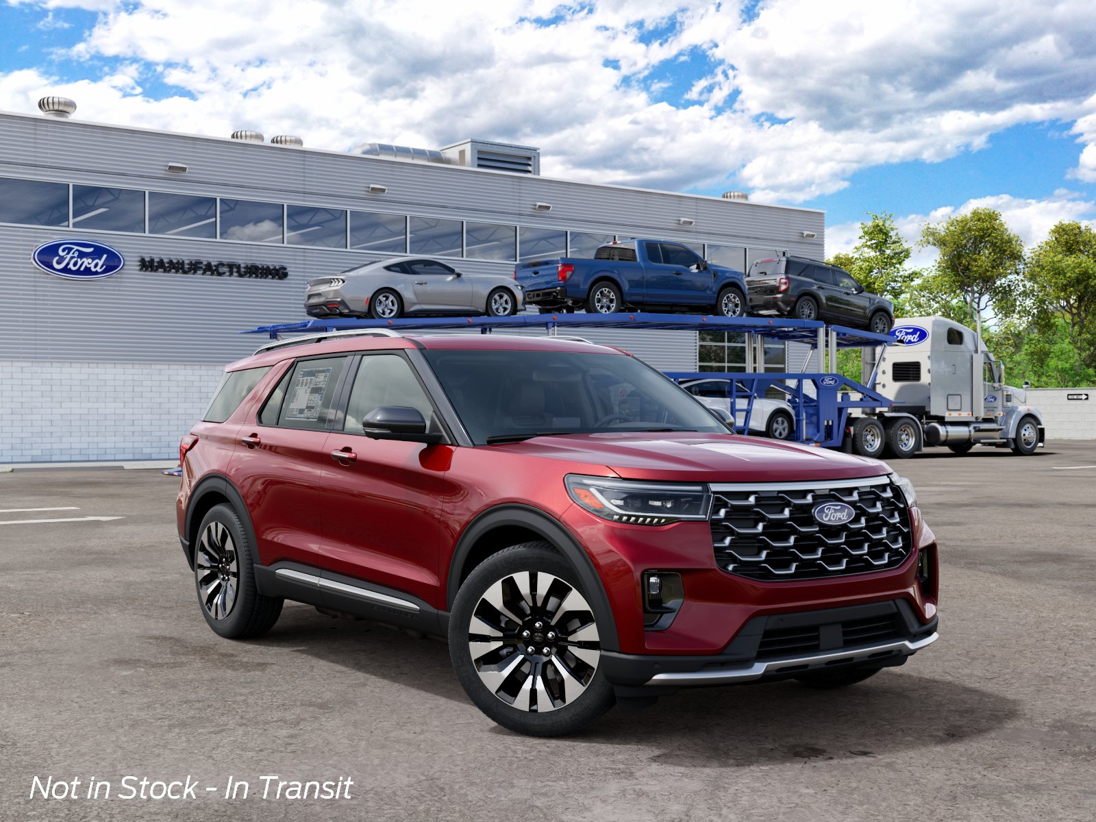 New 2027 Ford Explorer Platinum SUV