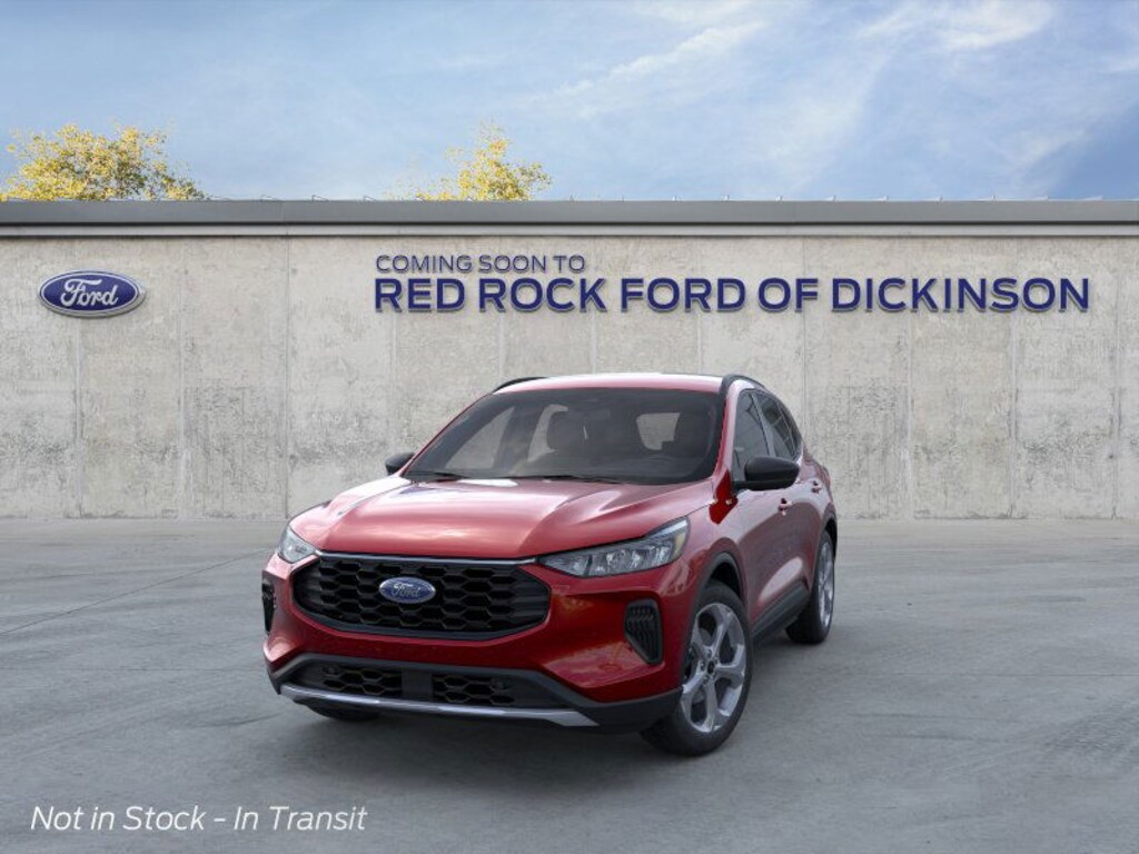 New 2025 Ford Escape Red Rock Ford of Dickinson VIN 1FMCU9MN0SUA46950