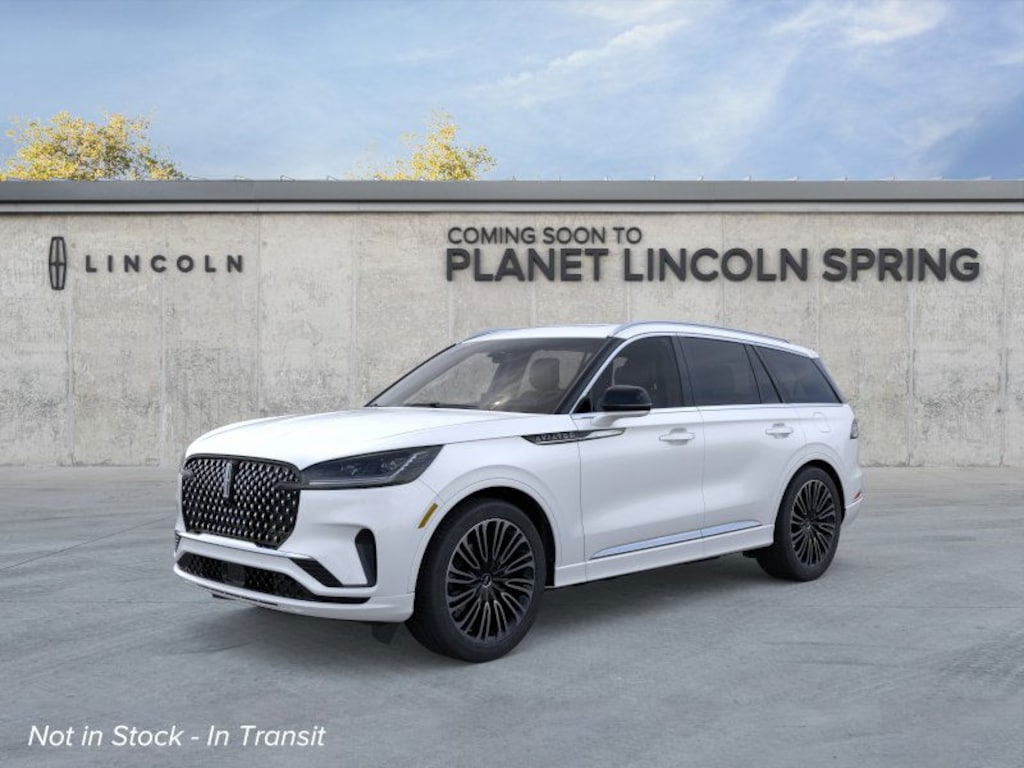 New 2026 Lincoln Aviator Black Label SUV