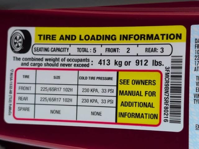 new 2025 Ford Bronco Sport car, priced at $36,138