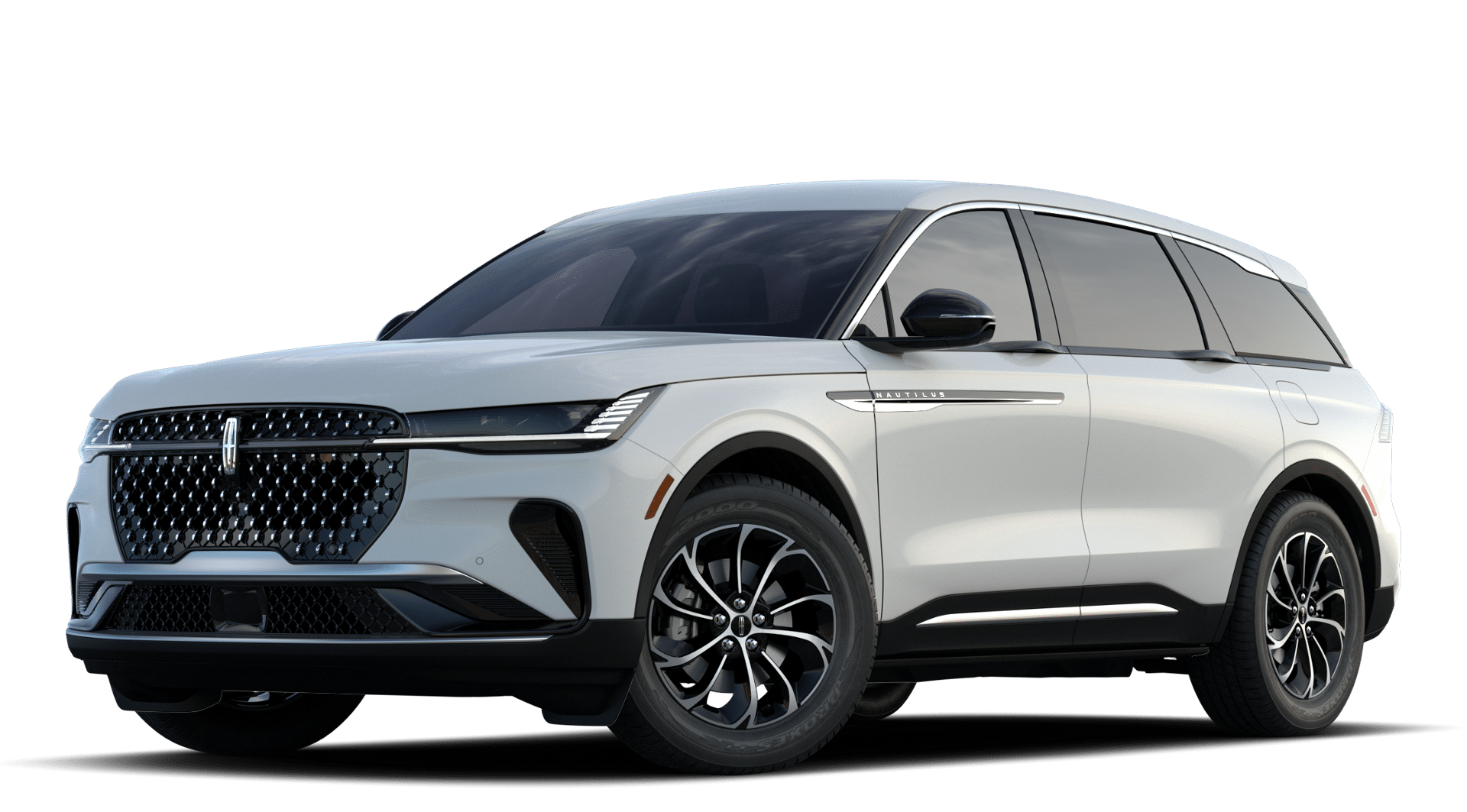 White Platinum Metallic Tri-Coat 2026 Lincoln Nautilus Premiere AWD SUV / Crossover All-Wheel Drive Automatic