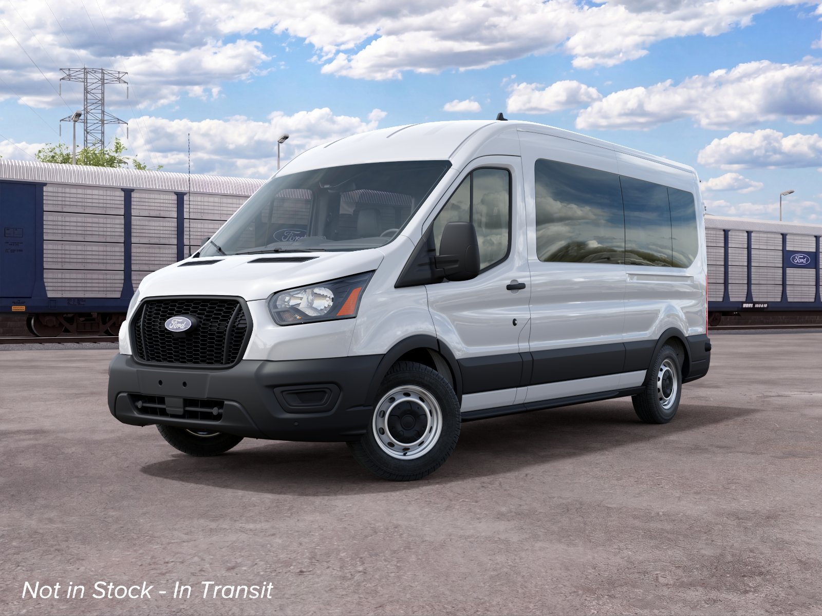 New 2027 Ford Transit-350 Passenger XL Wagon Medium Roof Van