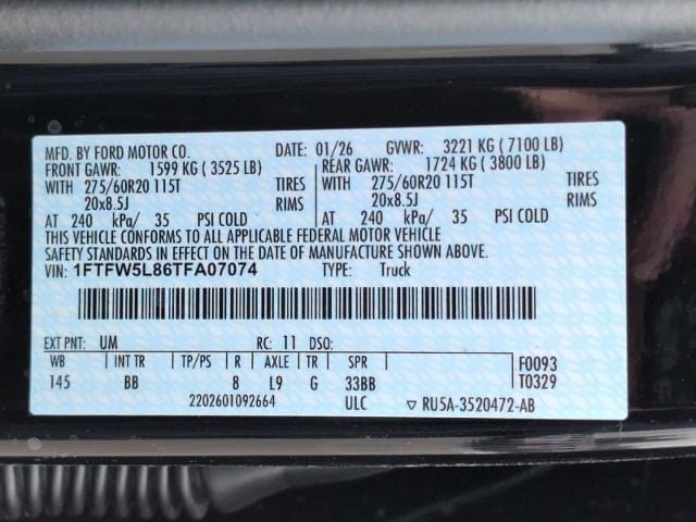 new 2026 Ford F-150 car, priced at $77,115