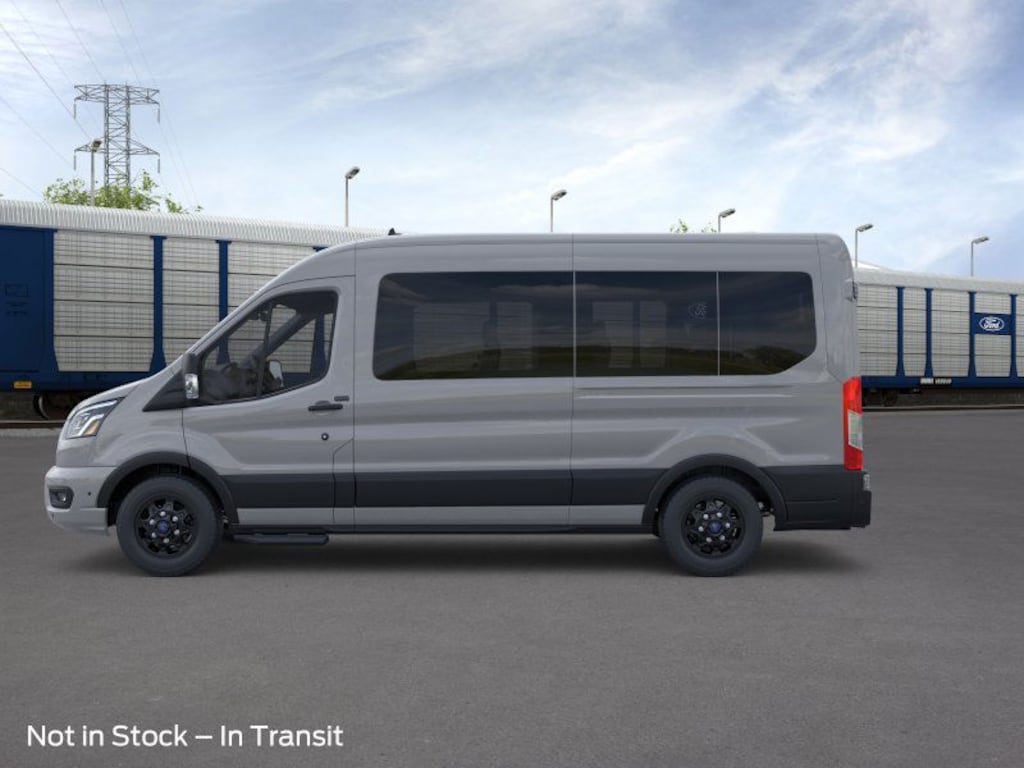 New 2025 Ford Transit Passenger Van XLT AWD 350 XLT LWB Medium Roof Passenger Van