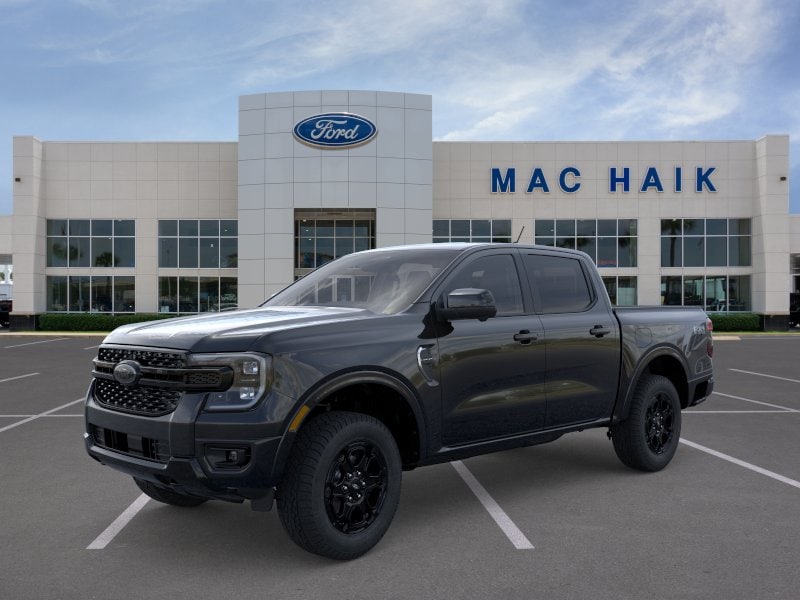 Shadow Black 2026 Ford Ranger Lariat SuperCrew 4WD Pickup Truck Four-Wheel Drive Automatic