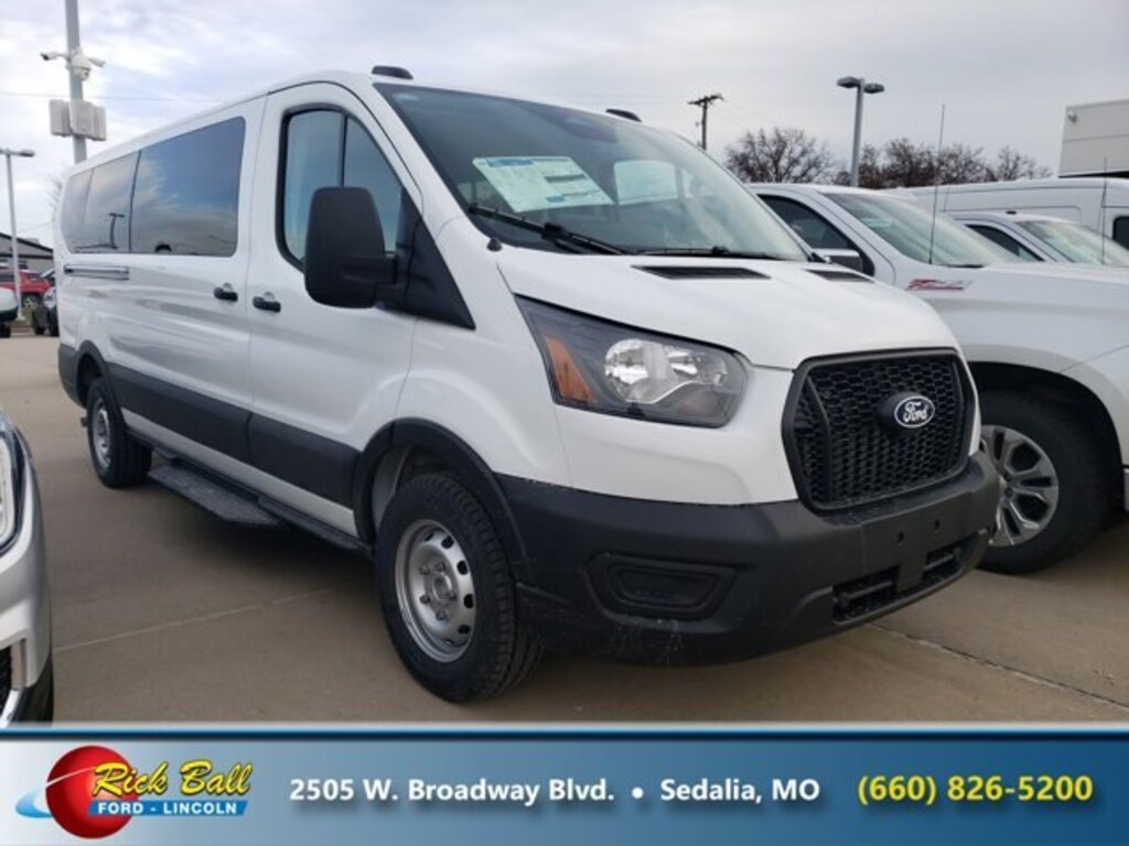New 2026 Ford Transit Commercial Passenger Van XL Wagon Low Roof Van