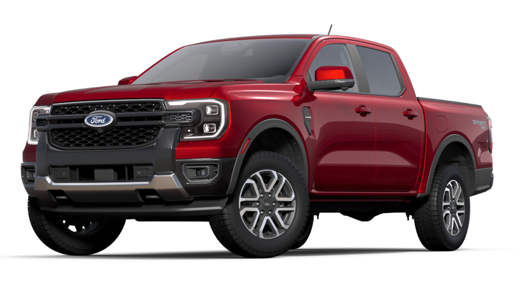 New 2025 Ford Ranger Lariat Crew Cab Pickup