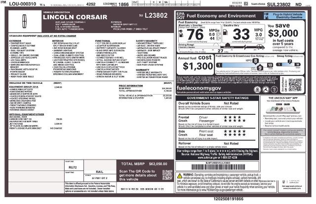 2025 Lincoln Corsair Grand Touring - Photo 42