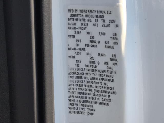 new 2025 Ford Super Duty F-600 DRW car, priced at $139,450