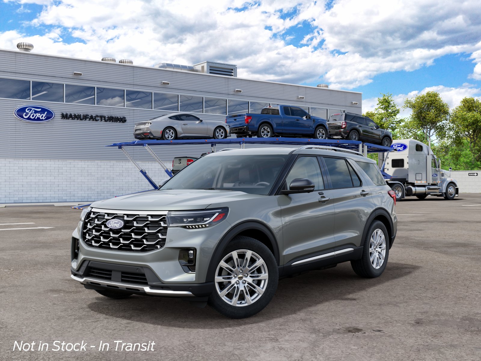 New 2027 Ford Explorer Platinum SUV