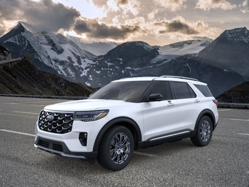 2026 Ford Explorer Platinum's photo