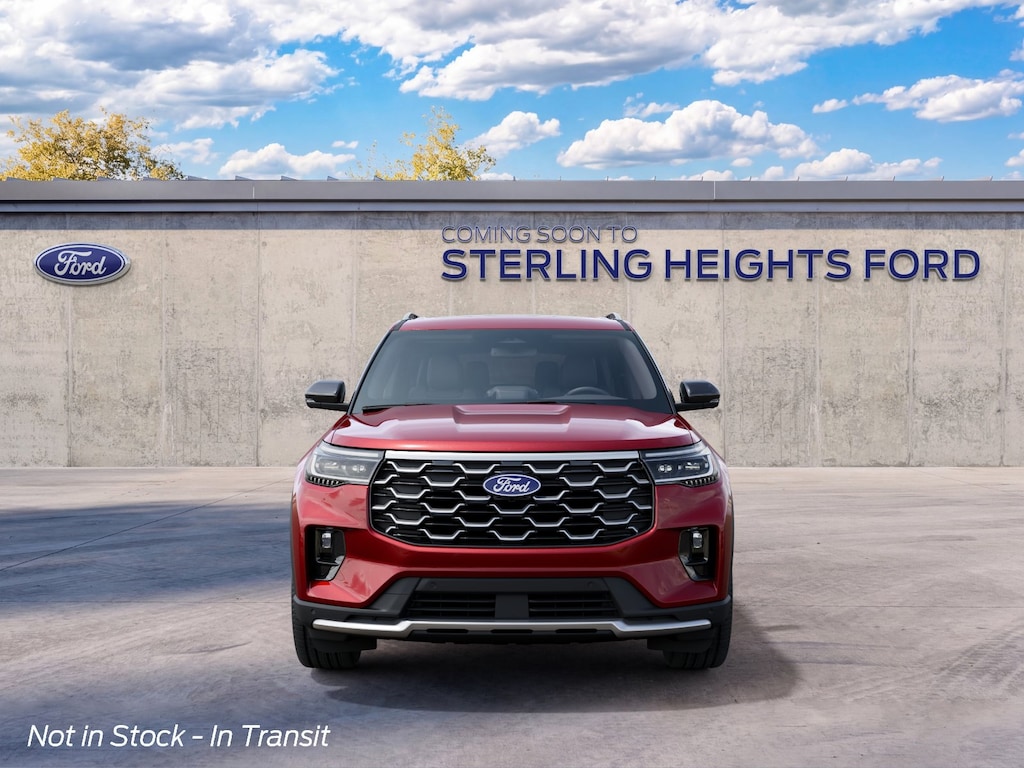 New 2027 Ford Explorer Platinum SUV