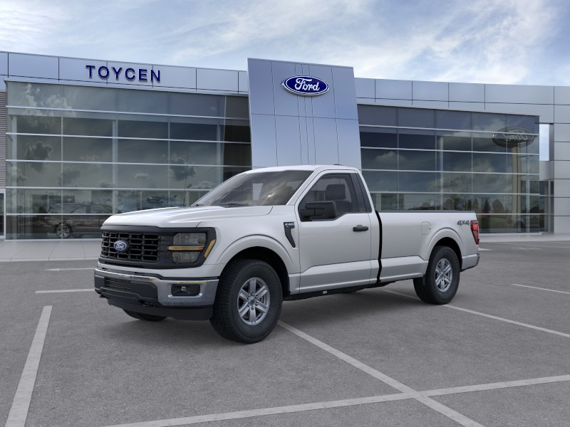 Iconic Silver Metallic 2026 Ford F-150 XL Regular Cab 4WD Pickup Truck Four-Wheel Drive Automatic