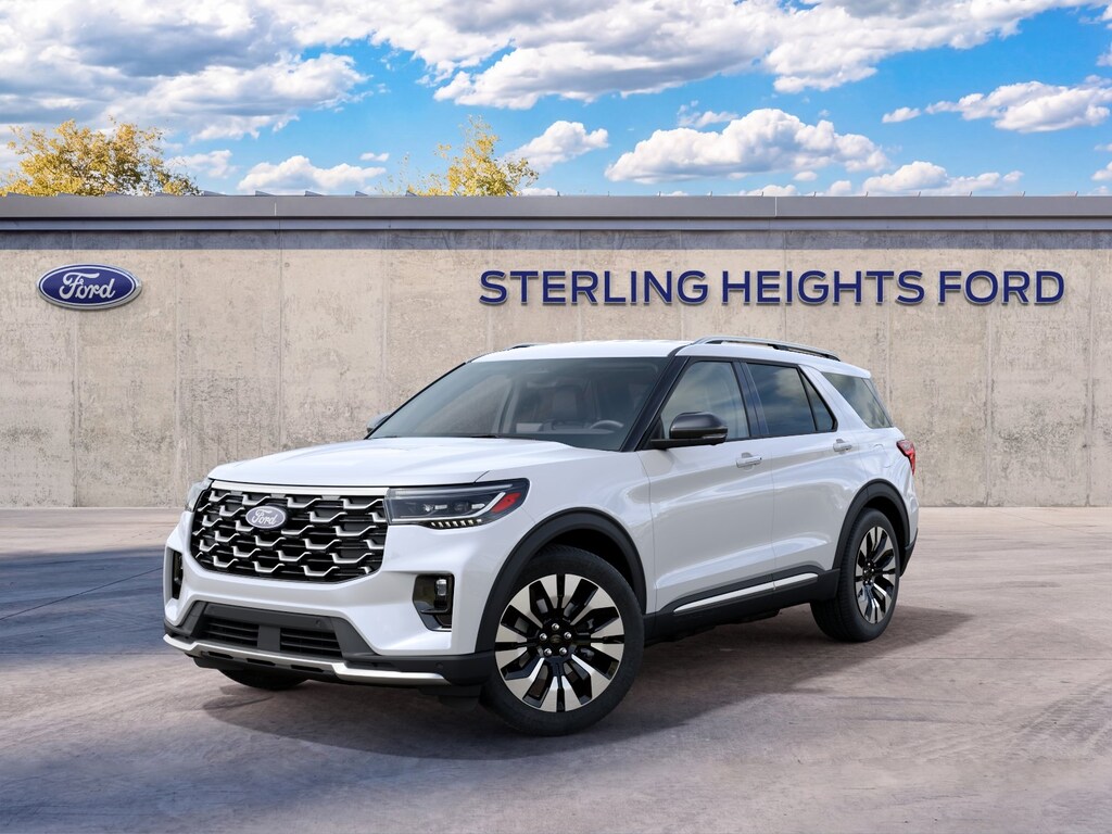 New 2027 Ford Explorer Platinum SUV