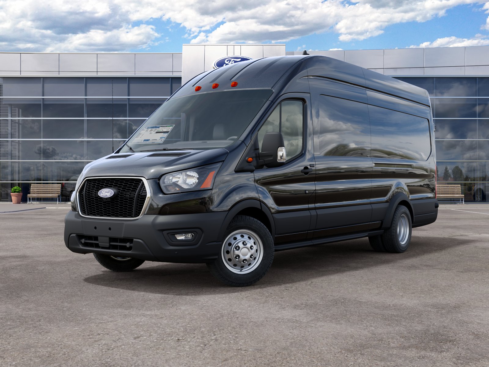 New 2027 Ford Transit-350 Cargo Base w/11,000 lb. GVWR Van High Roof HD Ext. Van