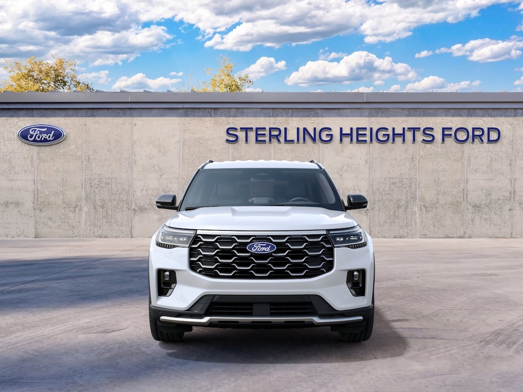 New 2027 Ford Explorer Platinum SUV