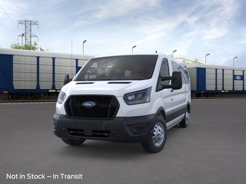 New 2025 Ford Transit Commercial Passenger Van XL Wagon Low Roof Van
