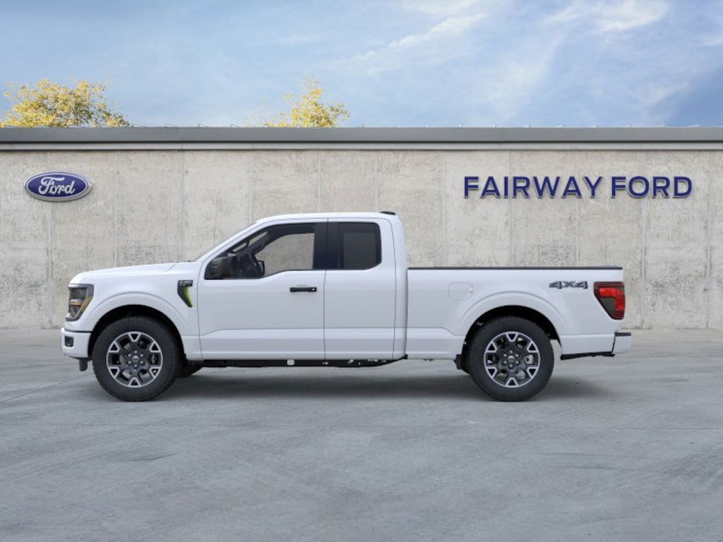 New 2025 Ford F-150 STX STX 4WD SuperCab 6.5 Box
