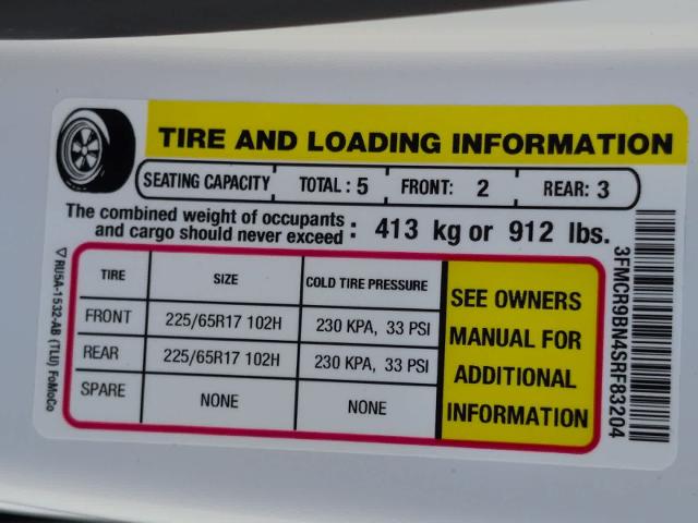 new 2025 Ford Bronco Sport car, priced at $35,762