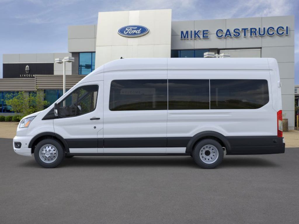 New 2025 Ford Transit-350 Passenger XLT Wagon High Roof HD Ext. Van