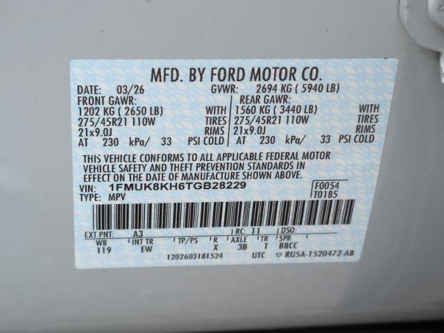 new 2026 Ford Explorer car, priced at $51,982