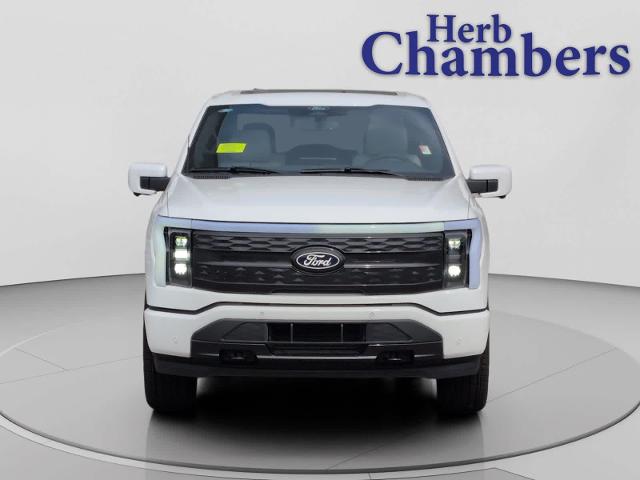 new 2025 Ford F-150 Lightning car, priced at $85,740