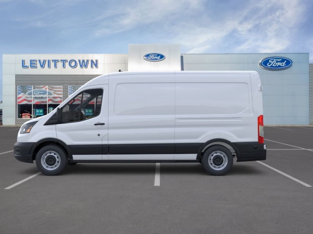 New 2026 Ford Transit Cargo Van T-350 148 Med Rf 9500 GVWR RWD