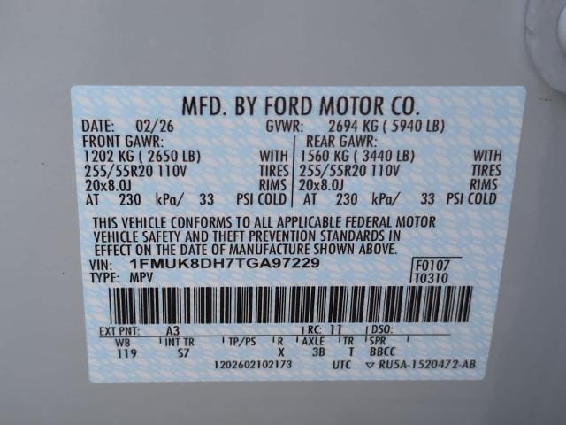 new 2026 Ford Explorer car, priced at $47,708