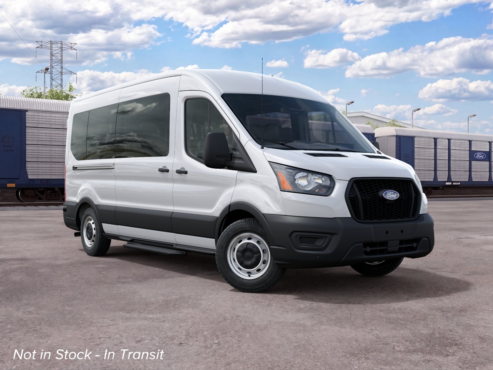 New 2027 Ford Transit-350 Passenger XL Wagon Medium Roof Van