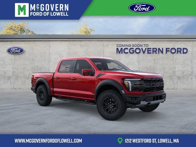 Ruby Red 2026 Ford F-150 Raptor SuperCrew 4WD Pickup Truck Four-Wheel Drive Automatic