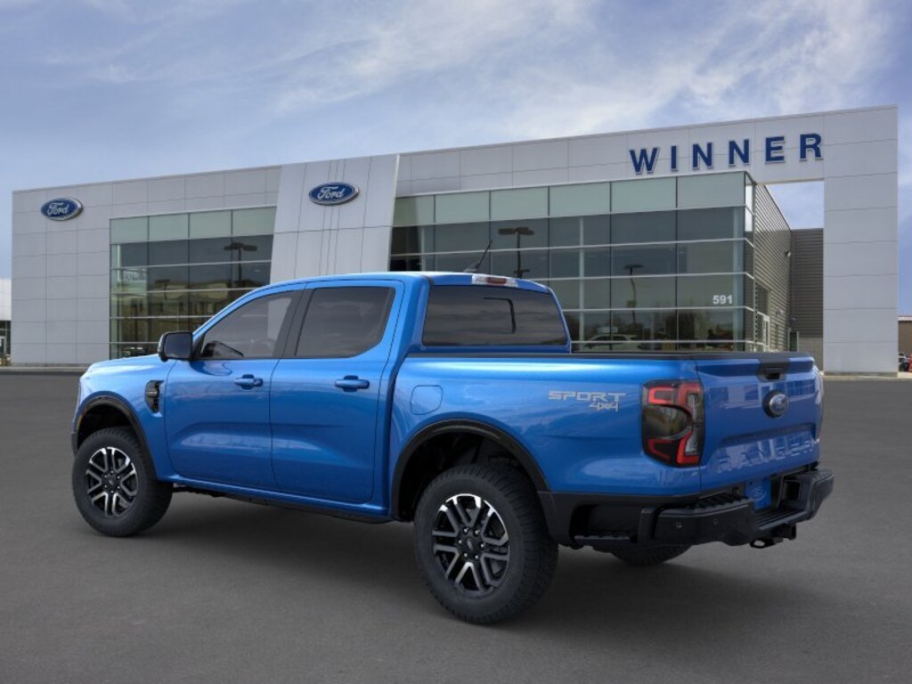 New Velocity Blue Met 2024 Ford Ranger Lariat For Sale in Dover DE