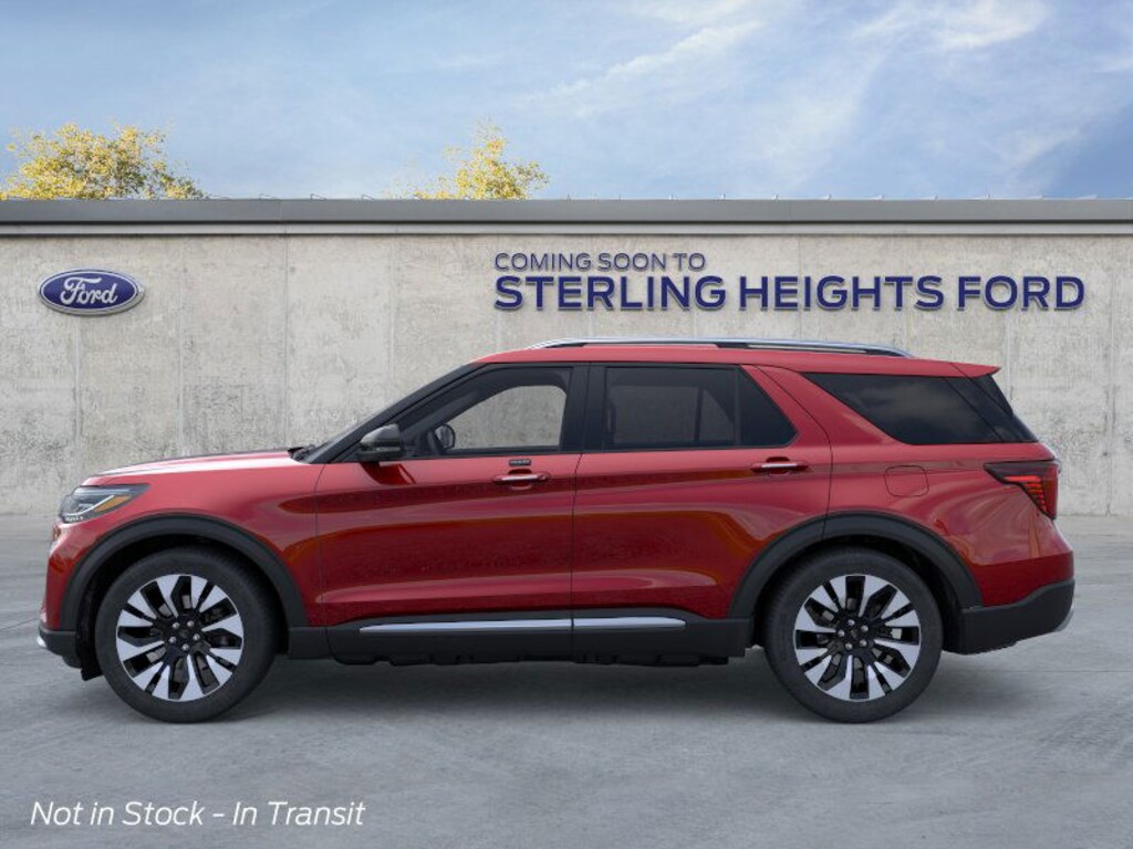New 2026 Ford Explorer Platinum SUV