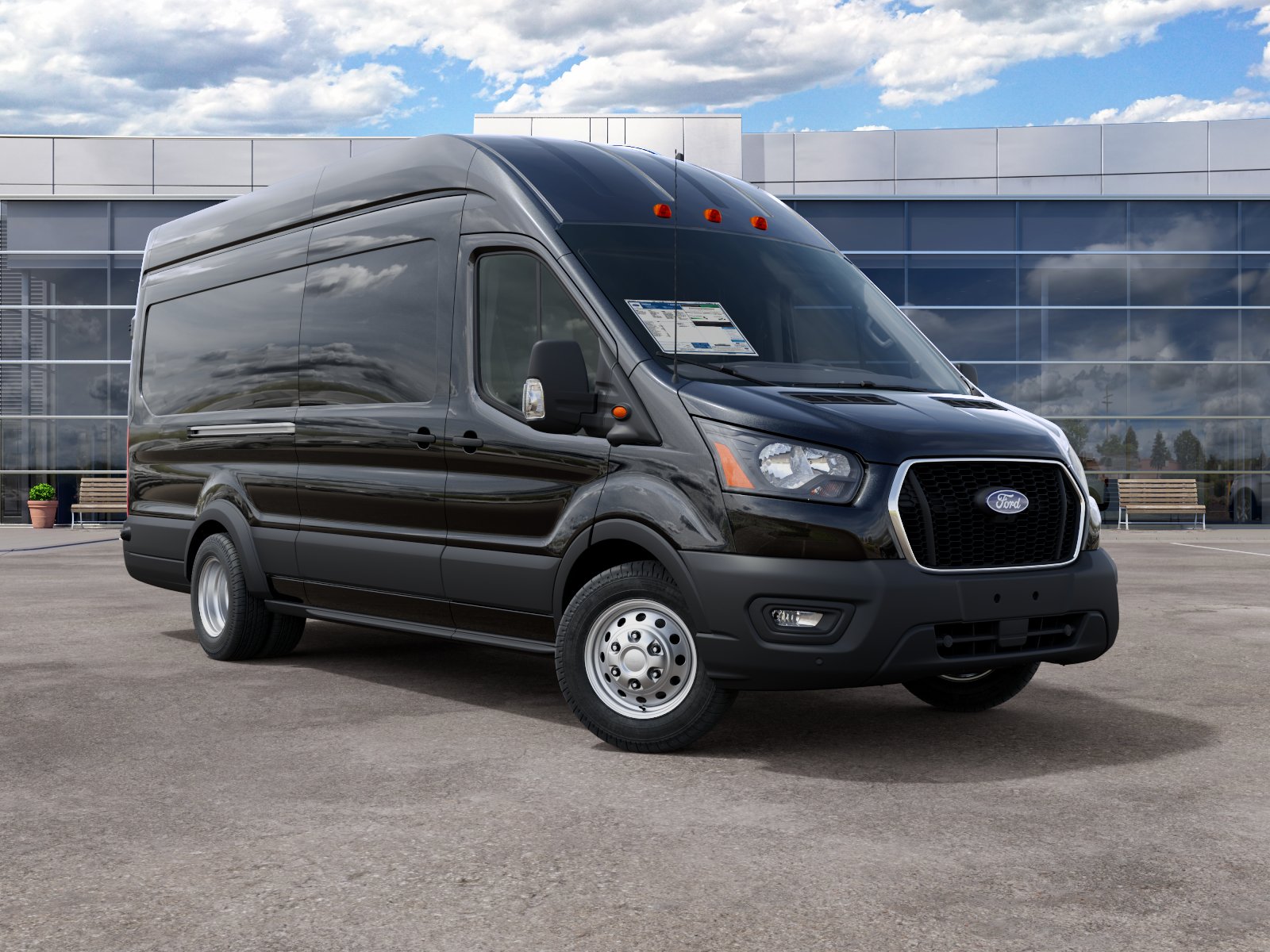 New 2027 Ford Transit-350 Cargo Base w/11,000 lb. GVWR Van High Roof HD Ext. Van
