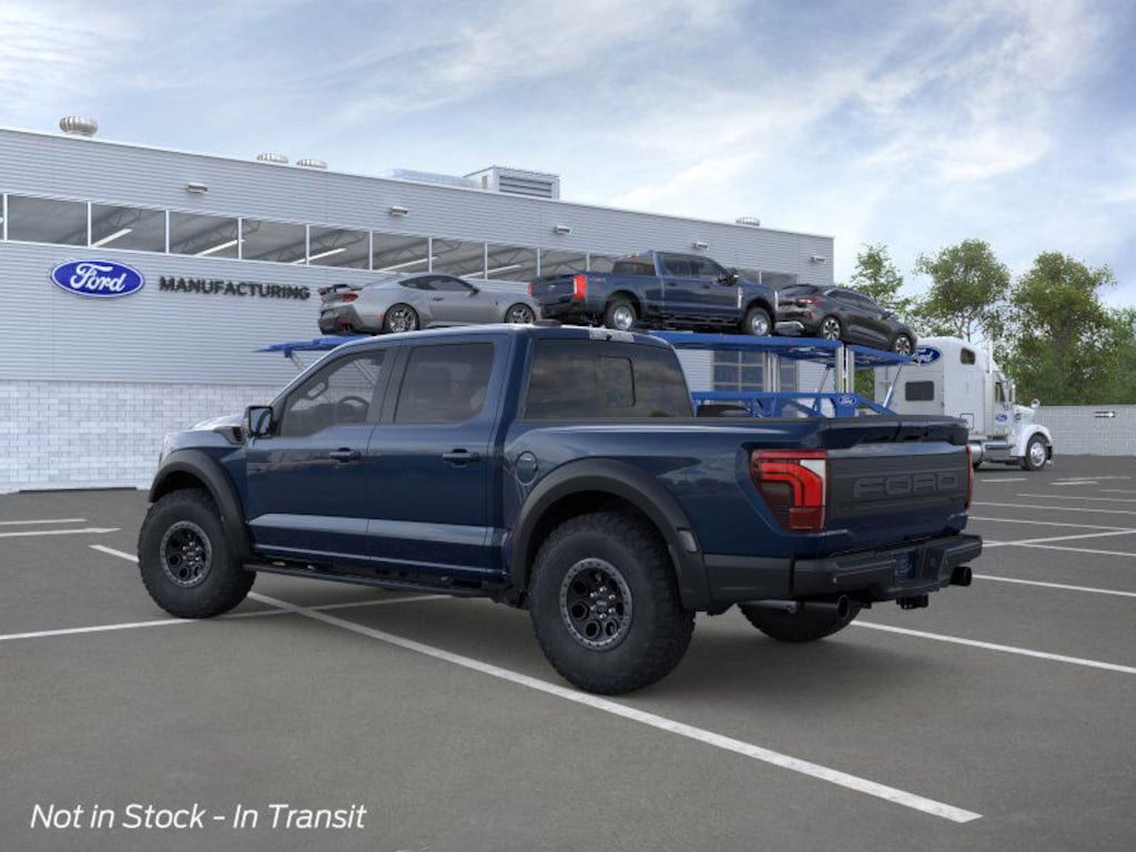 New 2025 Ford F-150 Raptor 4WD Supercrew 5.5 Box Truck SuperCrew Cab