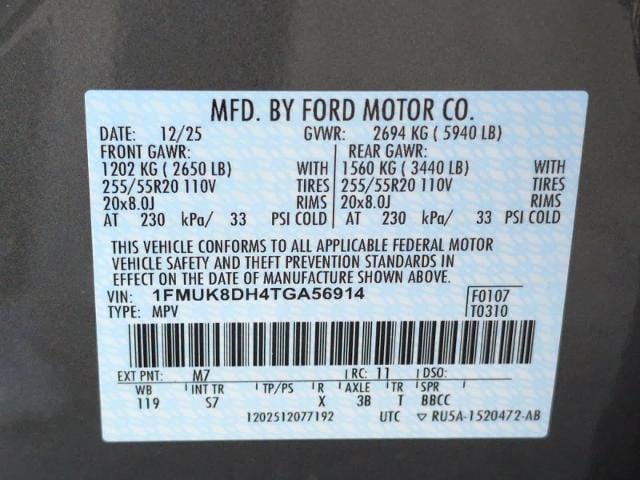 new 2026 Ford Explorer car, priced at $47,408