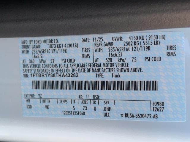 new 2026 Ford Transit car, priced at $49,508