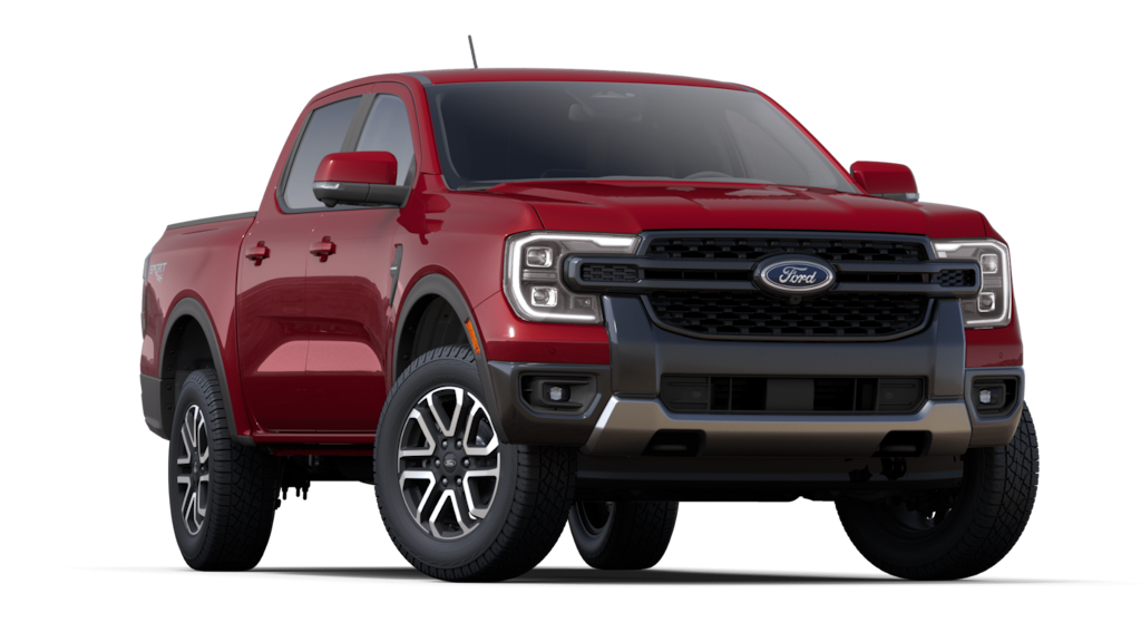 New 2025 Ford Ranger Lariat Crew Cab Pickup