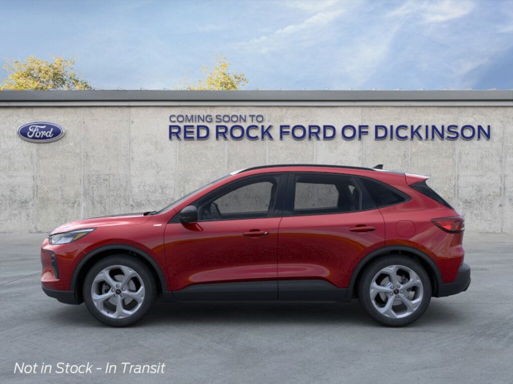 New 2025 Ford Escape Red Rock Ford of Dickinson VIN 1FMCU9MN0SUA46950