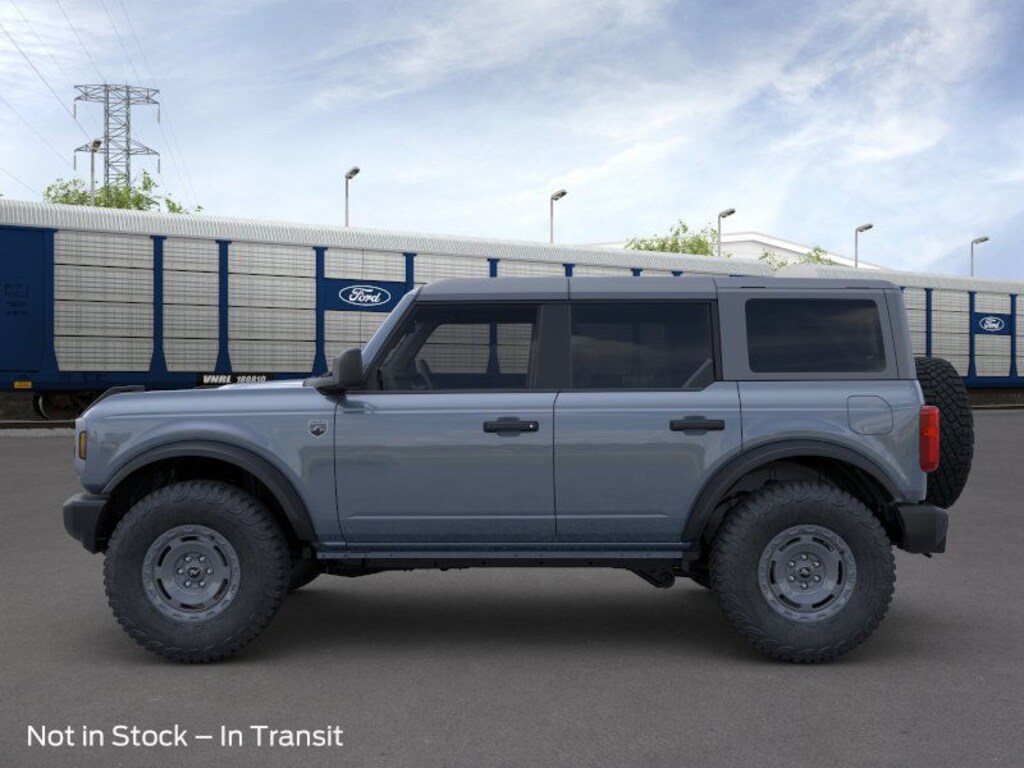 New 2024 Ford Bronco SUV Azure Gray Metallic TriCoat Extra Cost For