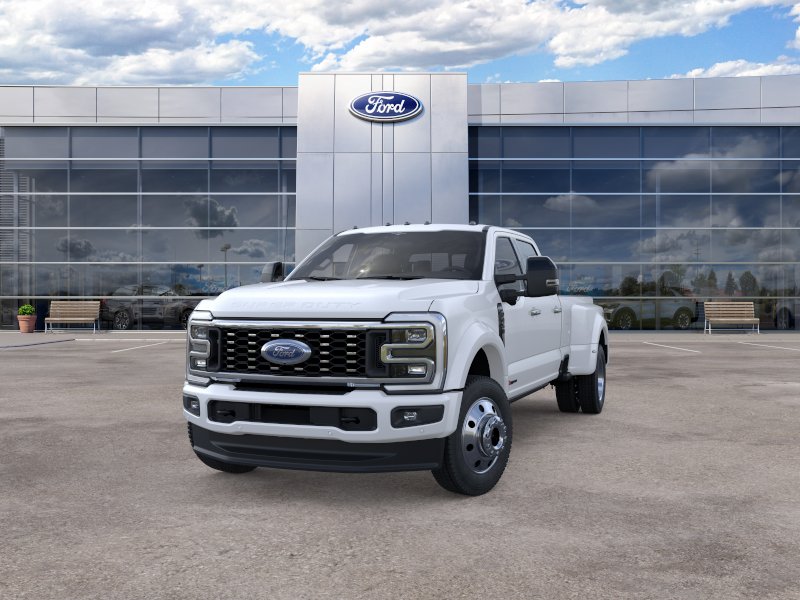 Star White 2026 Ford F-450 Super Duty Pickup Truck Four-Wheel Drive Automatic